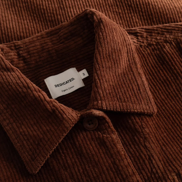Dedicated - Stiby Cord Jacket - Cappuccin Brown
