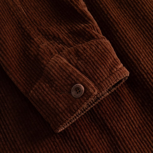 Dedicated - Stiby Cord Jacket - Cappuccin Brown