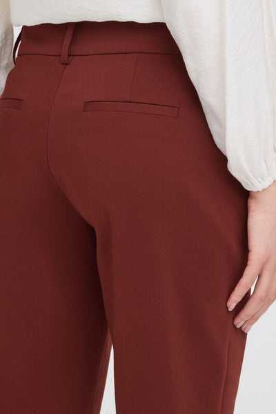 Fransa - Frvitae Tessa Pant 5 - Rum Raisin