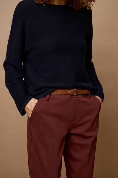 Fransa - Frvitae Tessa Pant 5 - Rum Raisin