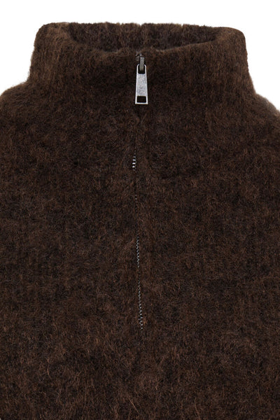 Fransa - Frnaelle Waistcoat 1 - Hot Fudge