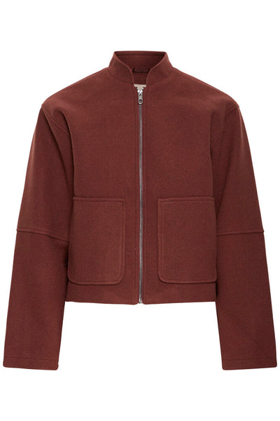 Fransa - Frjoa Jacket 2 - Rum Raison Melange