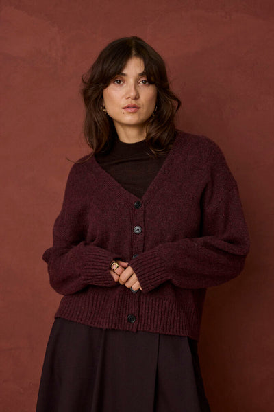 Fransa - Frgigi Cardigan 1 - Port Royale Melange