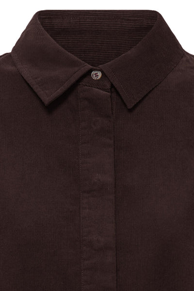 Fransa - Frcory Shirt 3 - Hot Fudge