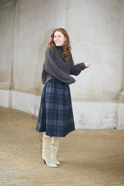 Lollys Laundry - Elioll Knit Jumper - Dark Mokka