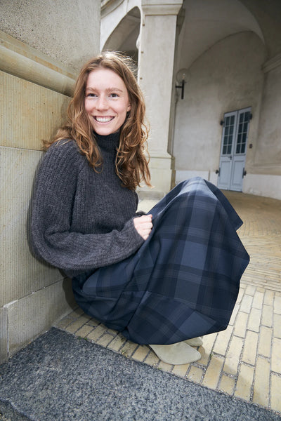 Lollys Laundry - Elioll Knit Jumper - Dark Mokka