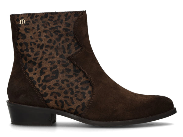 Maruti Footwear - Gavi Ankle Boot - Hairon Brown