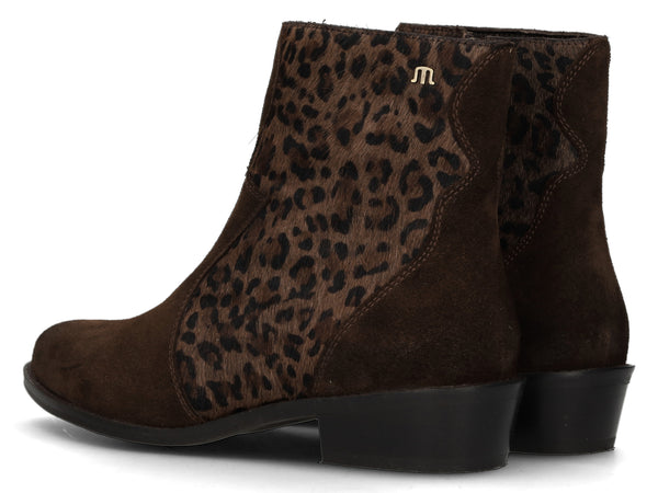 Maruti Footwear - Gavi Ankle Boot - Hairon Brown