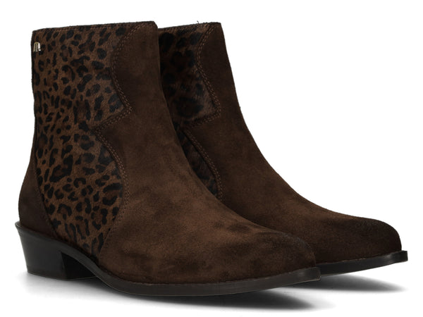 Maruti Footwear - Gavi Ankle Boot - Hairon Brown