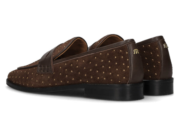 Maruti - Lena Loafer Studs - Brown
