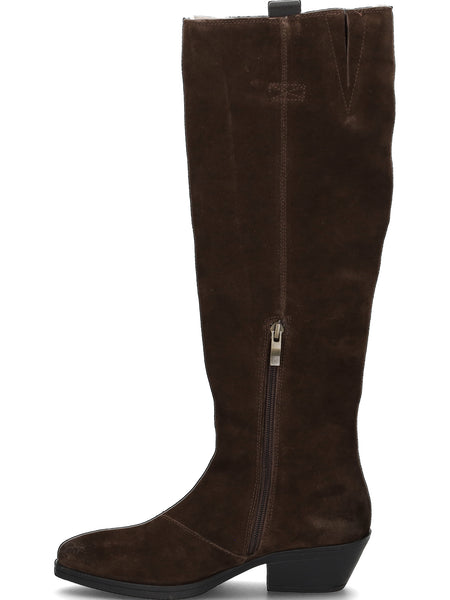 Maruti - Trudy Long Suede Boot - Brown