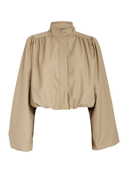 Minus - MScindy Short Jacket - Sand Gray