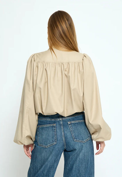 Minus - MScindy Short Jacket - Sand Gray