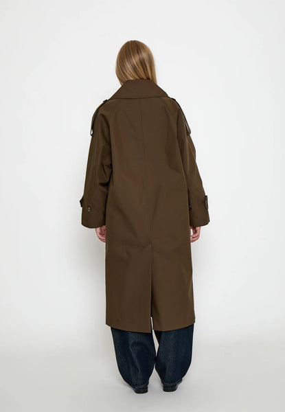 Minus MSpalina Coat - Slate Brown