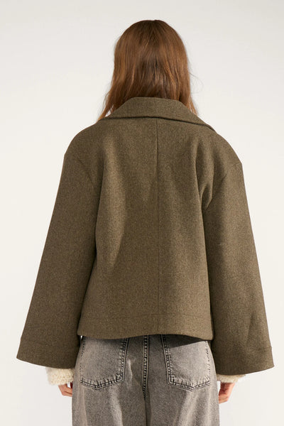 Numph - Nukimma Short Jacket - Forest Night