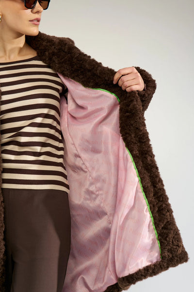 Numph - Nufurda Jacket - Black Coffee