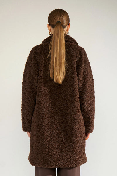 Numph - Nufurda Jacket - Black Coffee