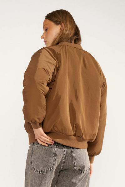 Numph - Nuetera Reversible Bomber Jacket - Dachshund