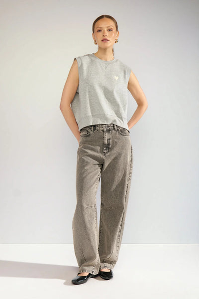 Numph - Nunathalie Vest - Medium Grey