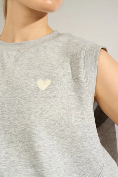 Numph - Nunathalie Vest - Medium Grey