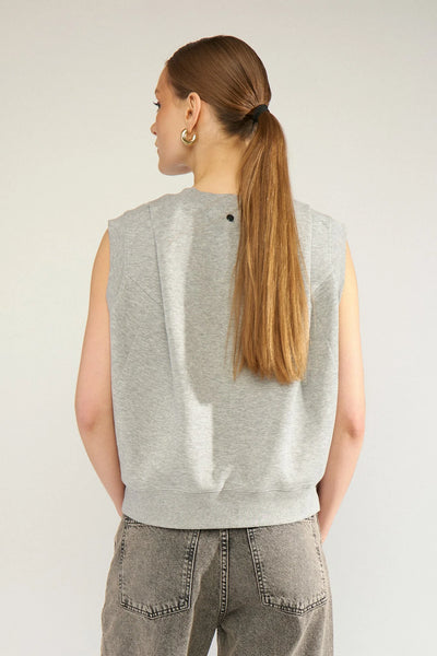 Numph - Nunathalie Vest - Medium Grey
