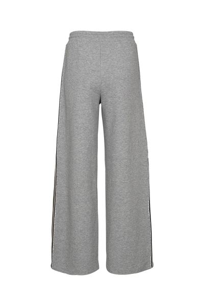 Numph - Nunathalie Wide Leg Sweatpants - Medium Grey
