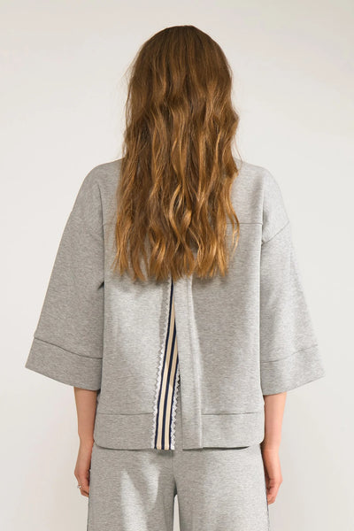Numph - Nunathalie Sweatshirt - Medium Grey