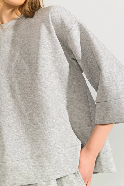 Numph - Nunathalie Sweatshirt - Medium Grey