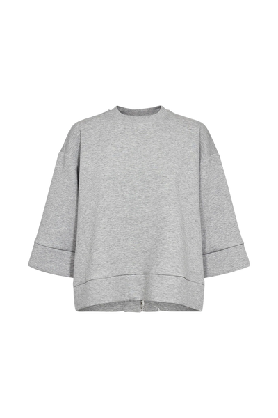 Numph - Nunathalie Sweatshirt - Medium Grey