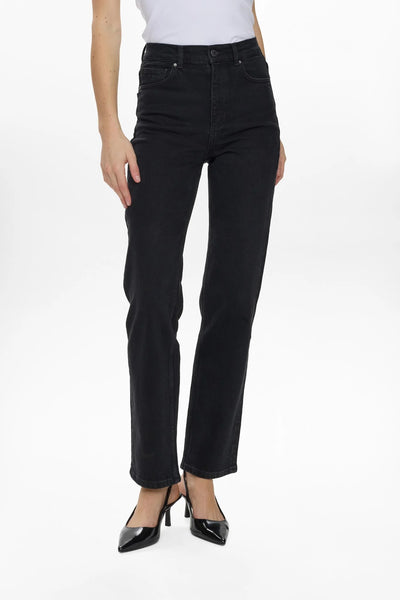 Numph - Nuoslo HR Straight Leg Jean - Dark Blue