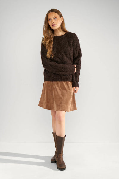 Numph - Nualmas Pullover - Black Coffee