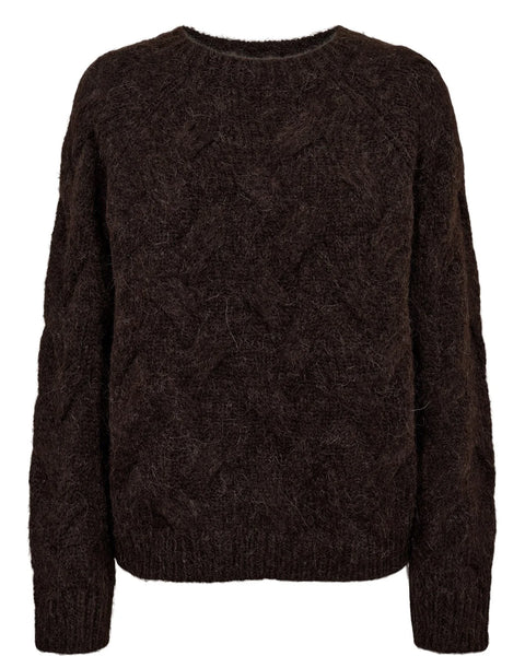 Numph - Nualmas Pullover - Black Coffee