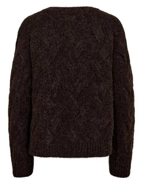 Numph - Nualmas Pullover - Black Coffee