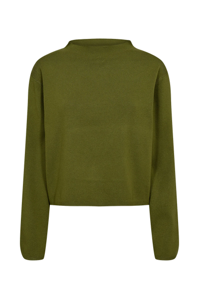 Numph - Nucarma Crop Pullover - Calla Green