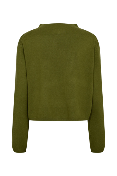 Numph - Nucarma Crop Pullover - Calla Green