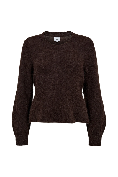 Numph - Nusuri Pelum Pullover - Black Coffee