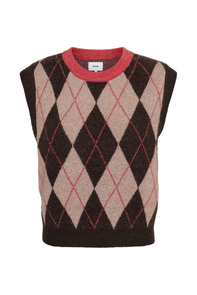 Numph - Nutikla Vest Knitwear - Goji Berry