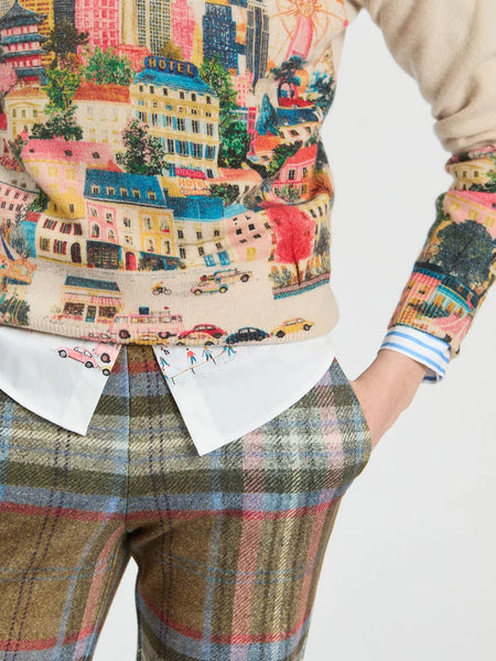 Vilagallo - City Scape Pullover - Multi