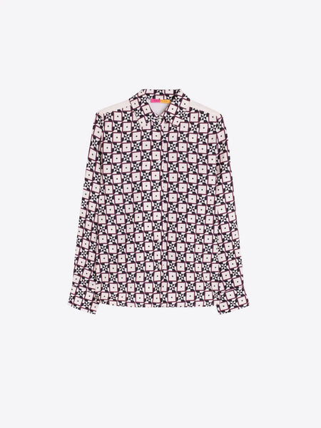 Vilagallo - Geometric Shirt with Tarot prints