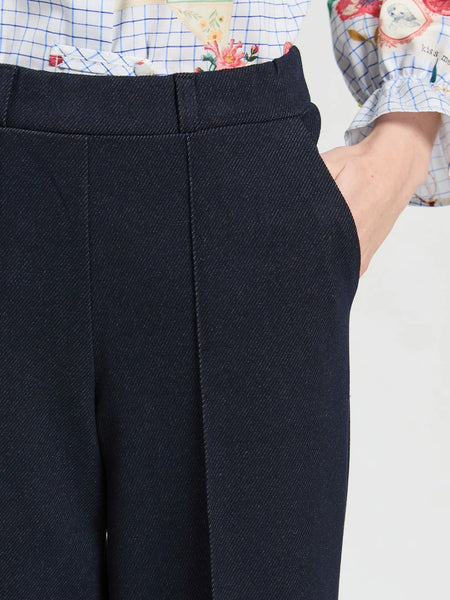 Vilagallo - Straight Leg Trouser - Navy