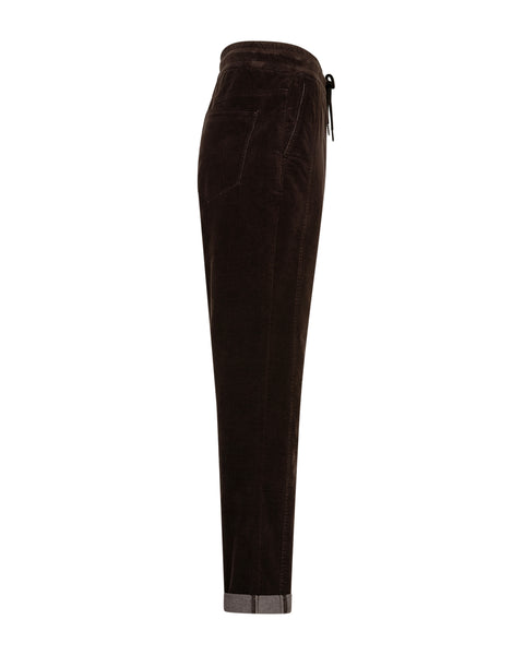 Red Button - Stella Velvet Trouser - Espresson