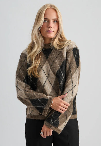Minus - Msinara RWS Knit Pullover - Sand Grey