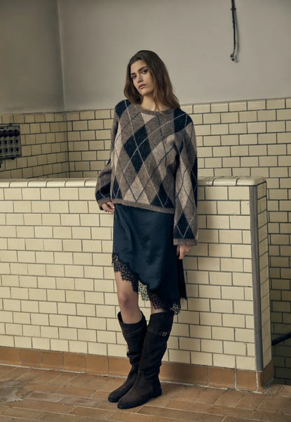Minus - Msinara RWS Knit Pullover - Sand Grey