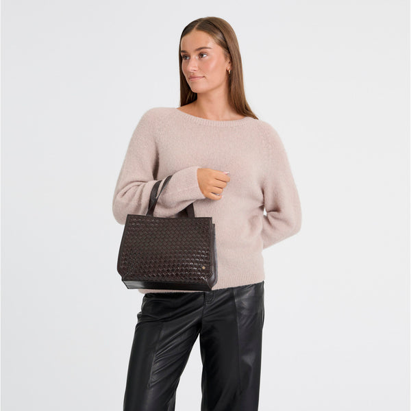 Depeche - Sofya Handbag - Dark Brown