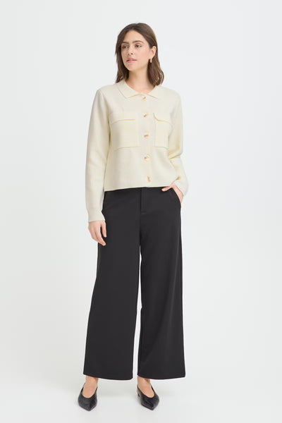 Fransa - Frita Cardigan - Whisper White