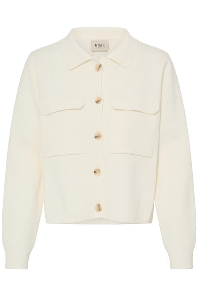 Fransa - Frita Cardigan - Whisper White