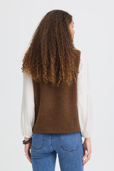 Fransa - Frgwynne Waistcoat - Rain Drum