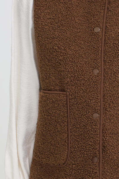Fransa - Frgwynne Waistcoat - Rain Drum