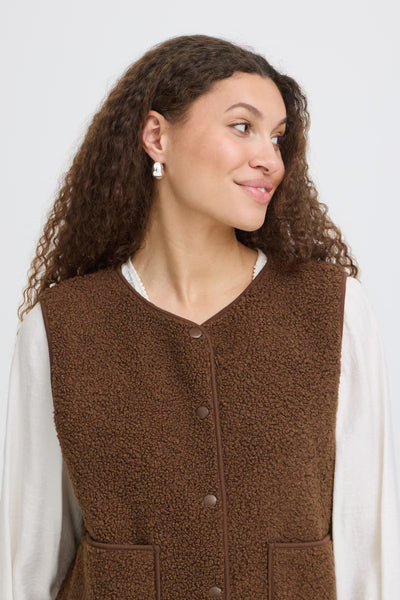 Fransa - Frgwynne Waistcoat - Rain Drum
