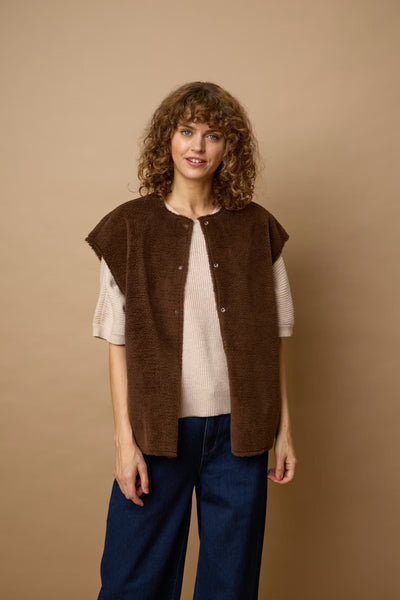 Fransa - Frgwynne Waistcoat - Rain Drum